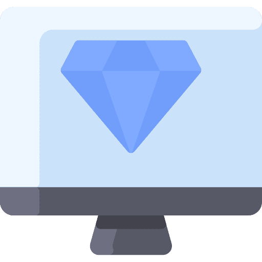 Computer electronics monitor screen icon Computer electronics monitor screen icon