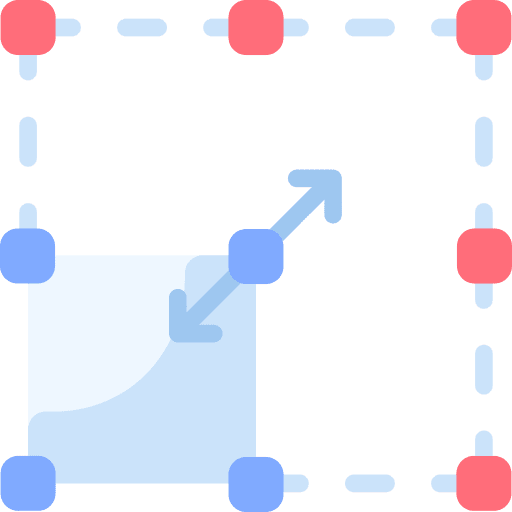 Resize scale resize geometric icon Resize scale resize geometric icon