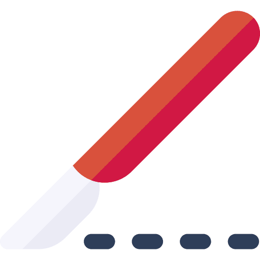 Scalpel scalpel plastic surgery tools and utensils icon