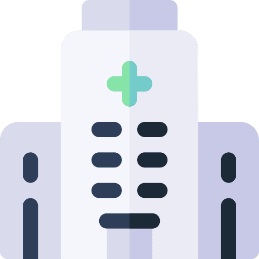 Hospital medical architectonic building icon Hospital medical architectonic building icon