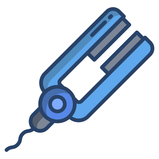 Hair straightener hair salon hair straightener electronics icon Hair straightener hair salon hair straightener electronics icon