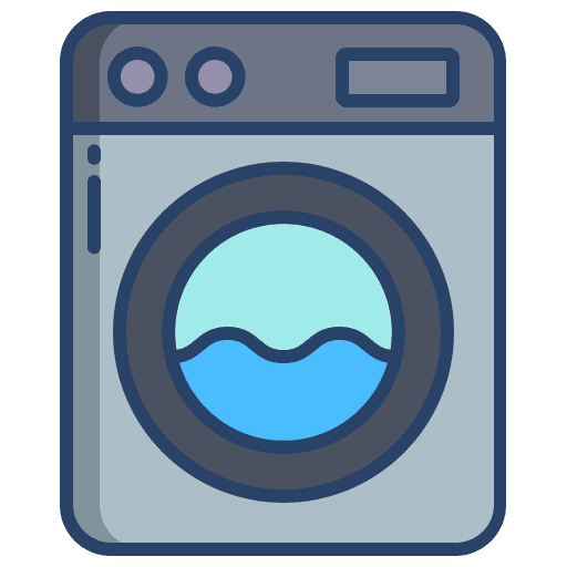 Washing machine furniture and household cleaning washing clothes icon Washing machine furniture and household cleaning washing clothes icon