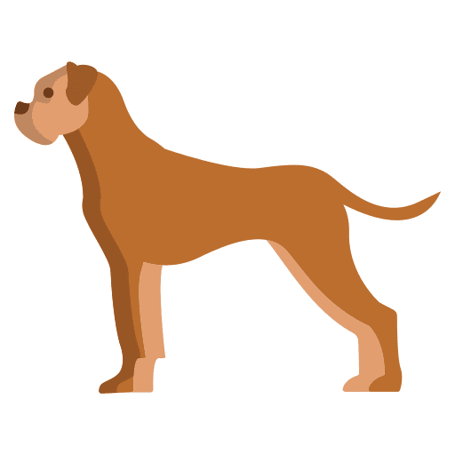 Boxer boxer pet animals icon Boxer boxer pet animals icon