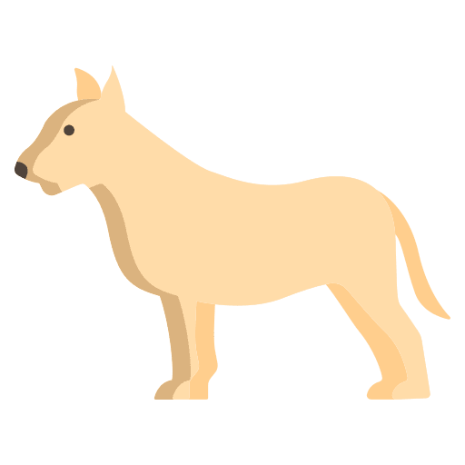 Bull terrier bull terrier mammal animals icon