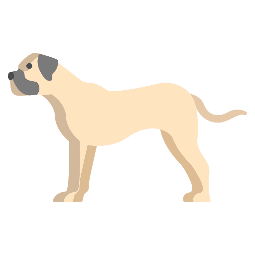 Bullmastiff animals dog pet icon Bullmastiff animals dog pet icon