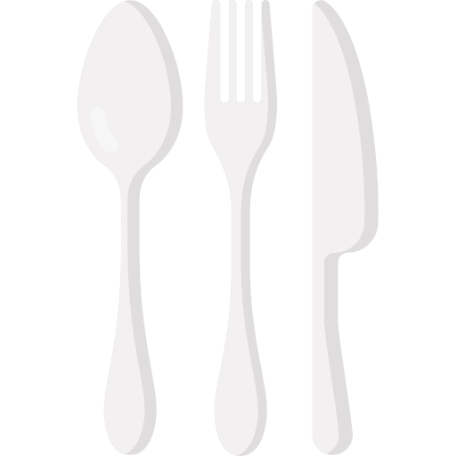 Cutlery food and restaurant spoon cutlery icon