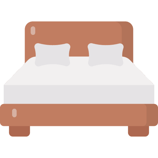 Double bed furniture wellness double bed icon