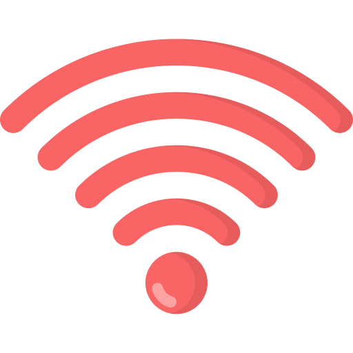 Wifi signal wifi connection wifi signal coverage icon