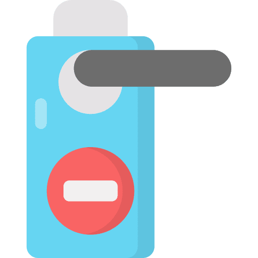 Do not disturb door hanger door handle do not disturb icon Do not disturb door hanger door handle do not disturb icon