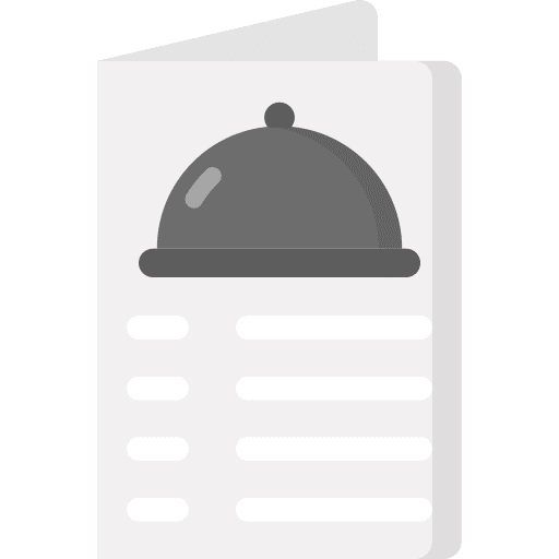 Menu list menu food and restaurant icon Menu list menu food and restaurant icon