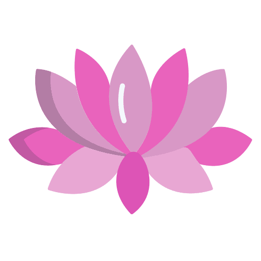 Lotus garden blossom yoga icon Lotus garden blossom yoga icon