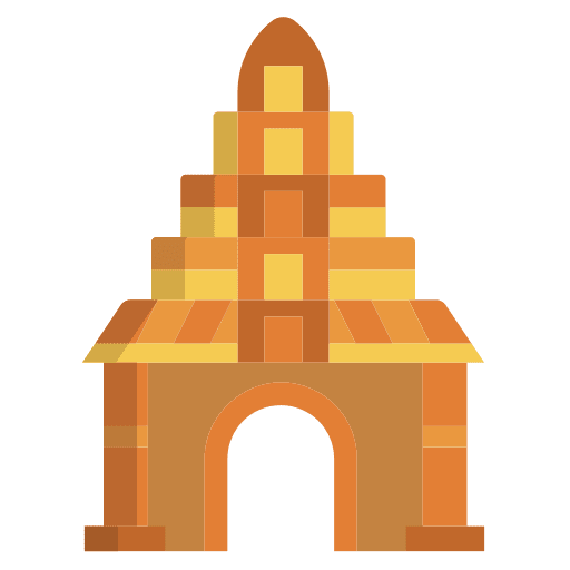 Temple temple landmark religion icon Temple temple landmark religion icon