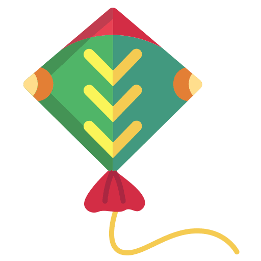 Kite children fun cultures icon Kite children fun cultures icon