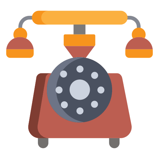 Telephone technology telephone communications icon