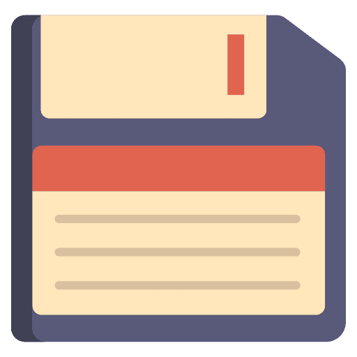 Floppy diskette computer save icon Floppy diskette computer save icon