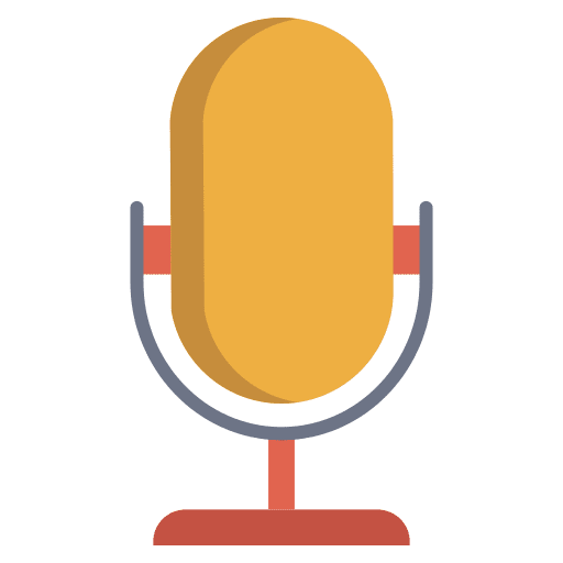 Mic voice old mic icon
