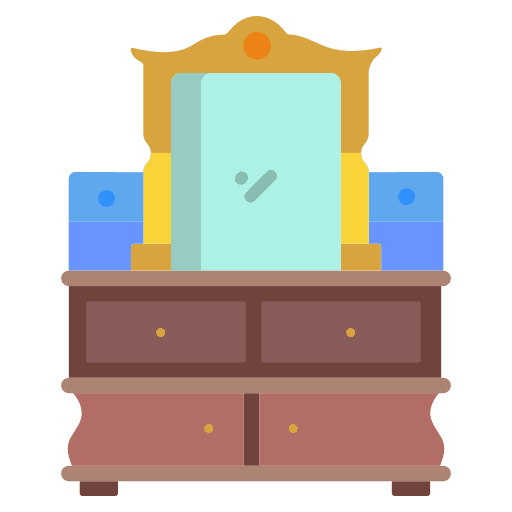 Dressing table mirror dressing table beauty icon Dressing table mirror dressing table beauty icon