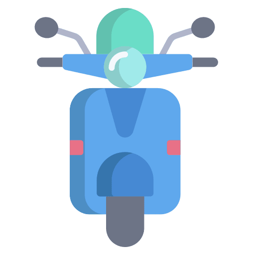 Scooter motorcycle transport scooter icon Scooter motorcycle transport scooter icon