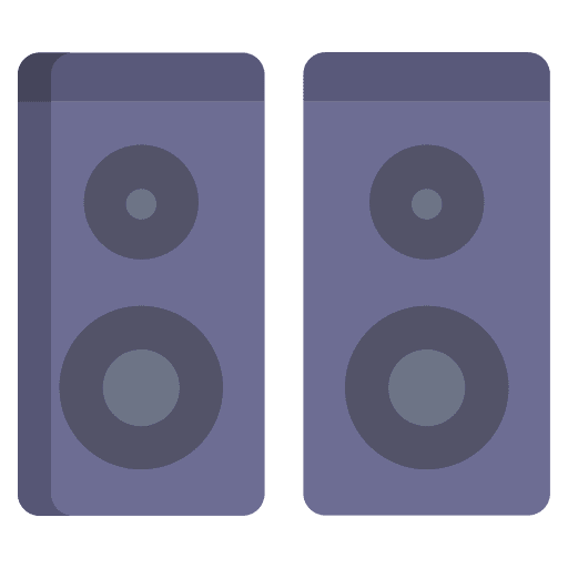 Speaker music sound audio icon Speaker music sound audio icon