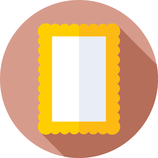 Frame frame furniture and household mirror icon