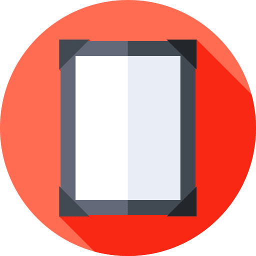Frame mirror ornament decoration icon