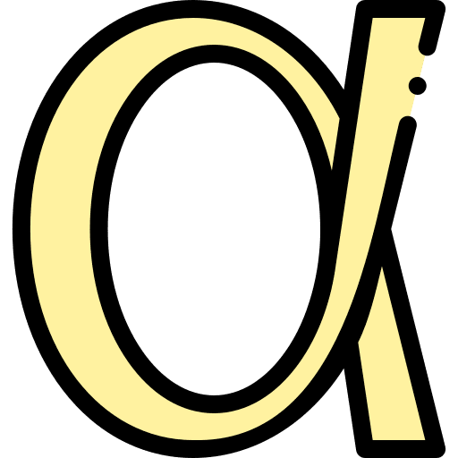Alpha language alpha capital letter icon Alpha language alpha capital letter icon