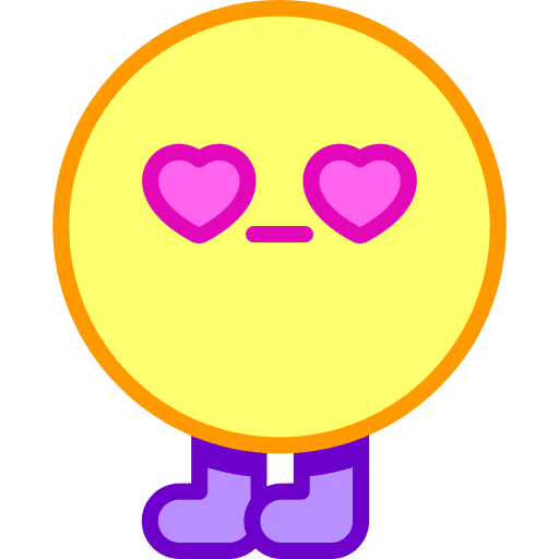 In love emoticon heart emoticons icon