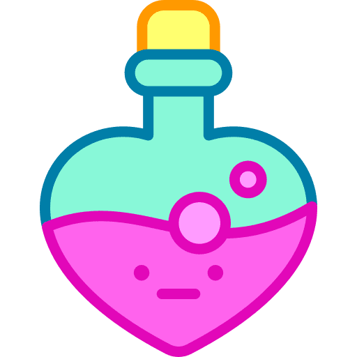 Love potion love potion flask miscellaneous icon