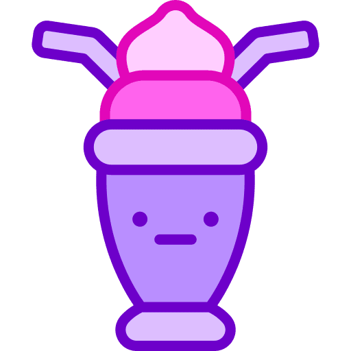 Milkshake food and restaurant beverage milkshake icon