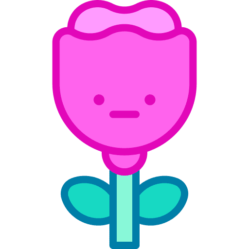 Rose flower nature rose icon
