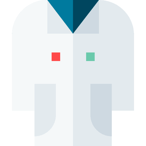 Doctor coat uniform lab coat doctor coat icon