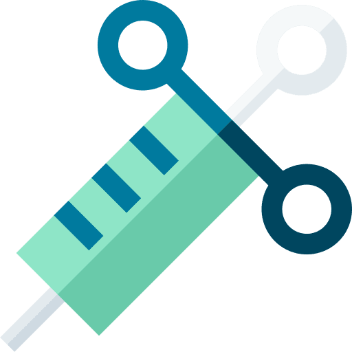 Syringe inject syringe medicine icon