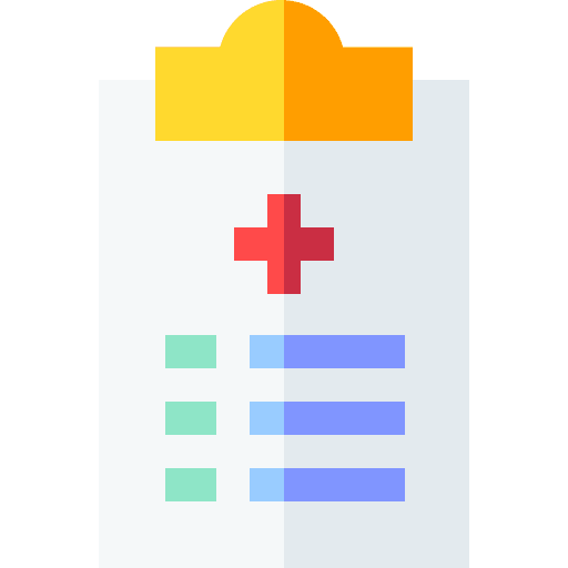 Health report health report document medical report icon