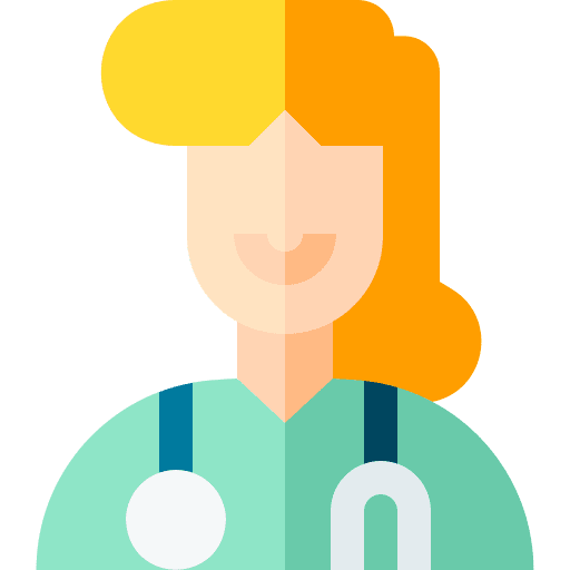 Doctor avatar medical assistance hospital icon