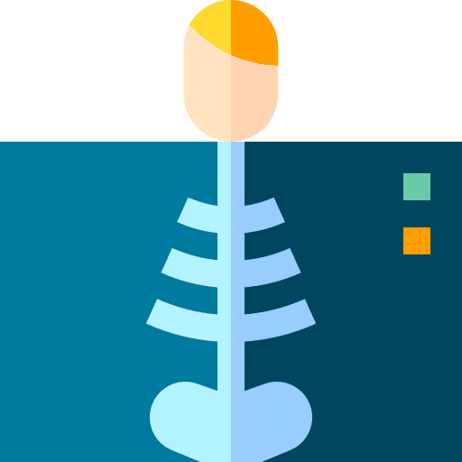 X rays user patient healthcare and medical icon