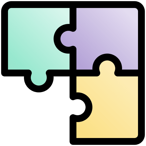 Jigsaw piece kid and baby play icon Jigsaw piece kid and baby play icon