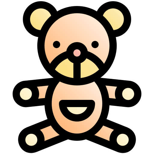 Teddy bear animals bear childhood icon Teddy bear animals bear childhood icon