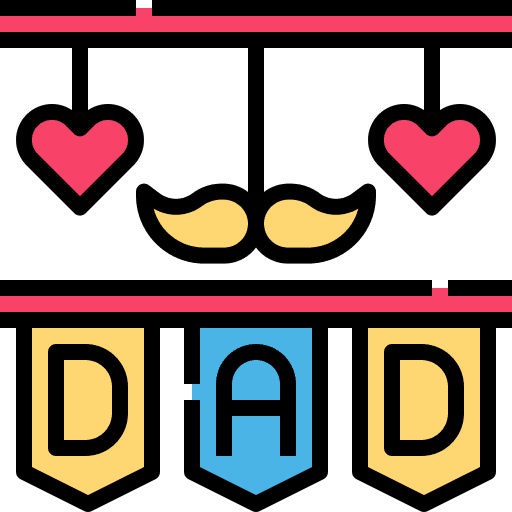 Garland celebration garlands dad icon
