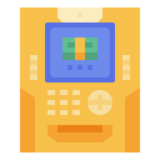 Atm atm business and finance financial icon
