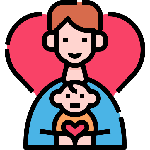 Dad family child dad icon