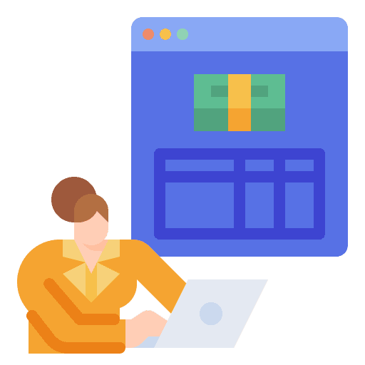 Accountant financial business accounting icon Accountant financial business accounting icon