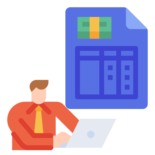 Accounting accounting laptop financial icon Accounting accounting laptop financial icon