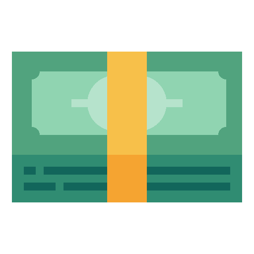 Banknote banknote financing cash icon Banknote banknote financing cash icon