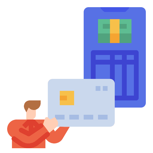 Credit card financing banking bank icon Credit card financing banking bank icon