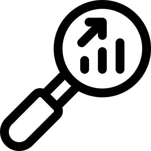 Forecast up arrow forecast business and finance icon