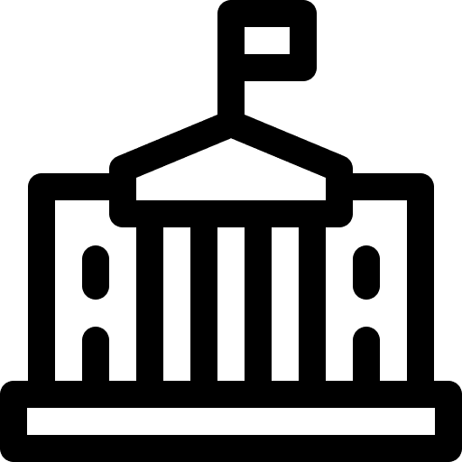 Government government building ministry authority icon
