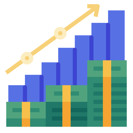 Profit money banking profit icon Profit money banking profit icon