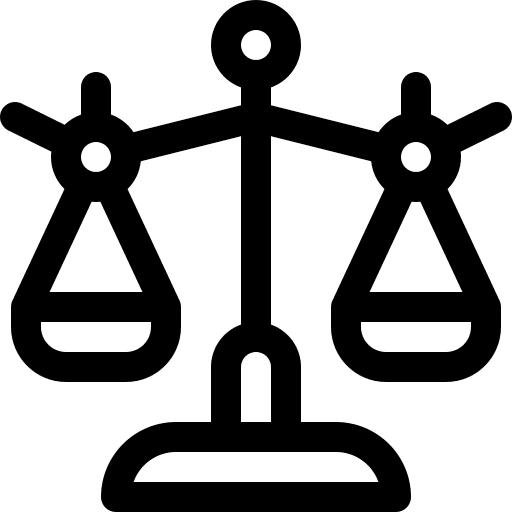 Justice scale scales governance legal icon Justice scale scales governance legal icon