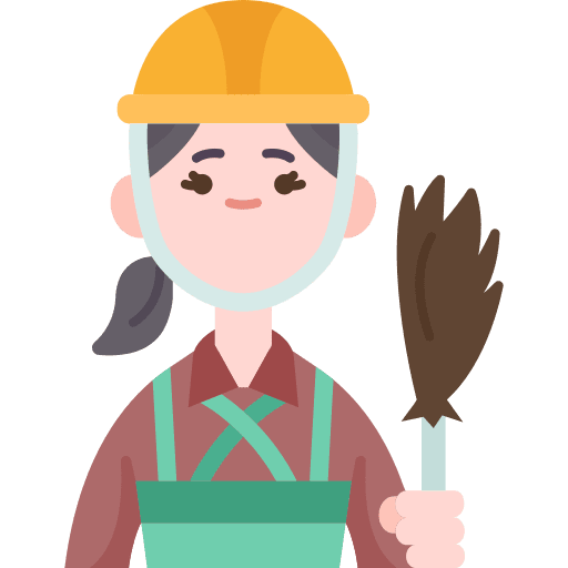 Cleaner professions and jobs avatar occupation icon