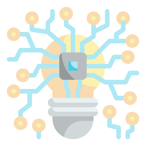 Idea energy processor idea icon Idea energy processor idea icon